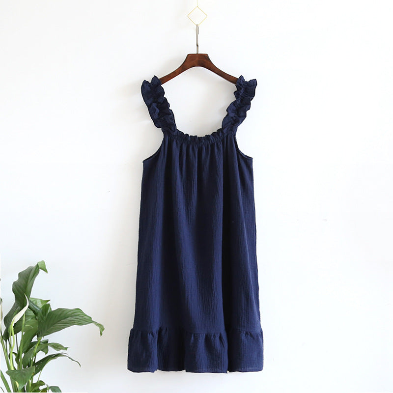 Printed Cotton Sling Nightdress