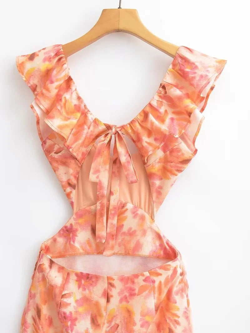 Sleek High-Waist Sleeveless Maxi Dress with Gloss Finish